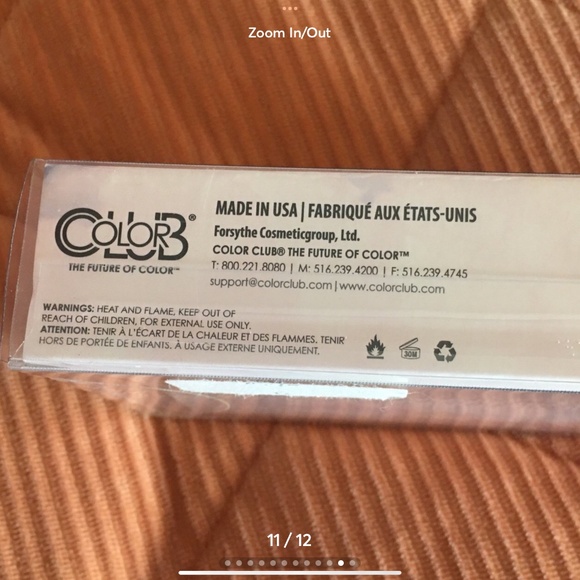 Set of 4 Color Club Nail Lacquer Polish, ‘Trend’, Pink, Beige, Gold Glitter, New - Picture 11 of 12